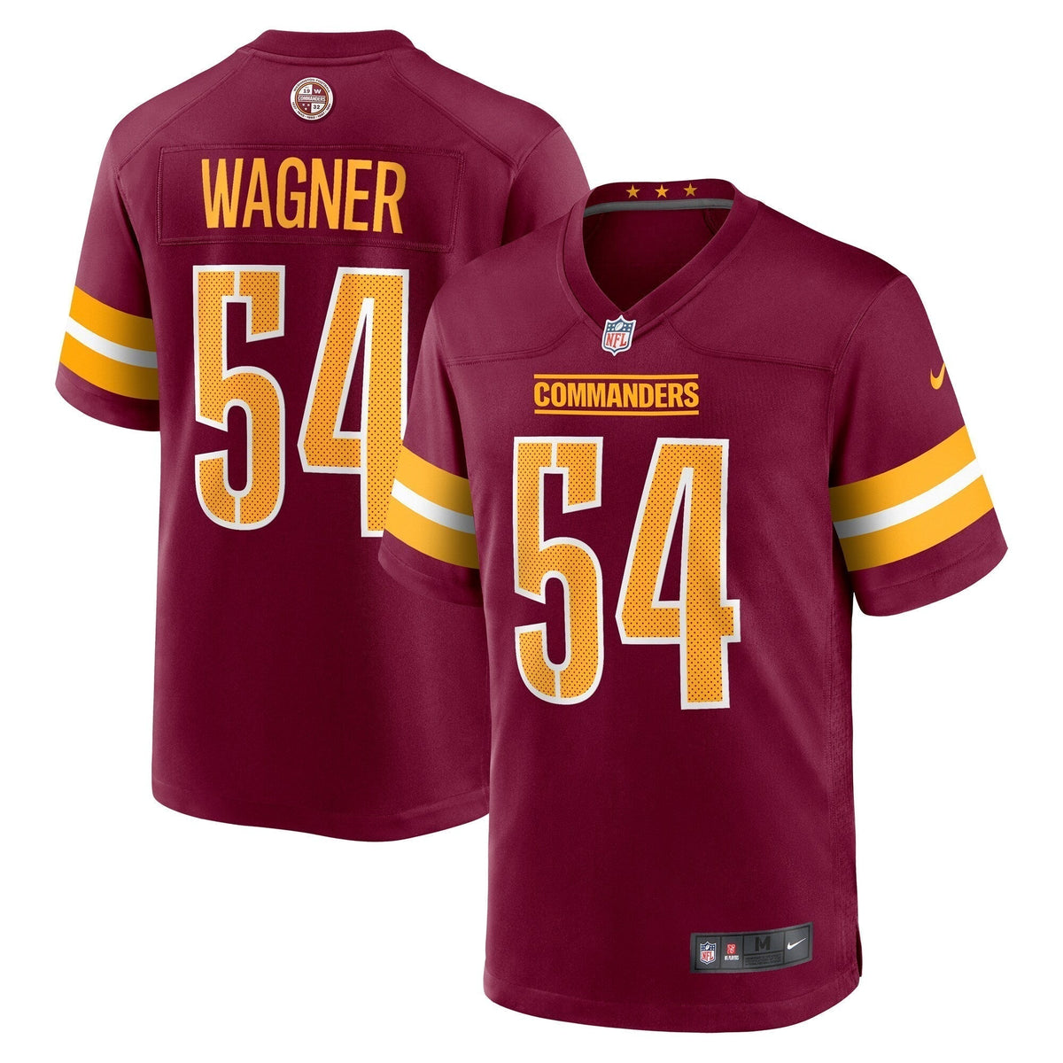 Bobby Wagner Washington Commanders Nike Game   Jersey - Burgundy