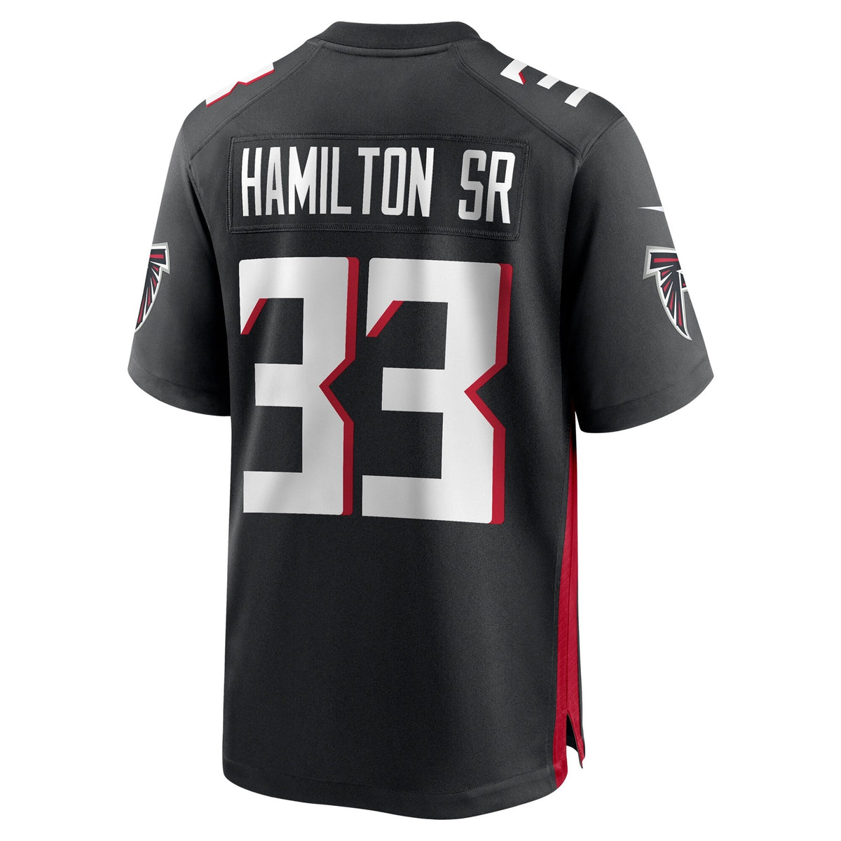 Antonio Hamilton Sr. Atlanta Falcons Nike Team Game Jersey -  Black