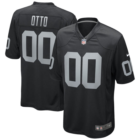 Jim Otto Las Vegas Raiders Nike Game Retired   Jersey - Black