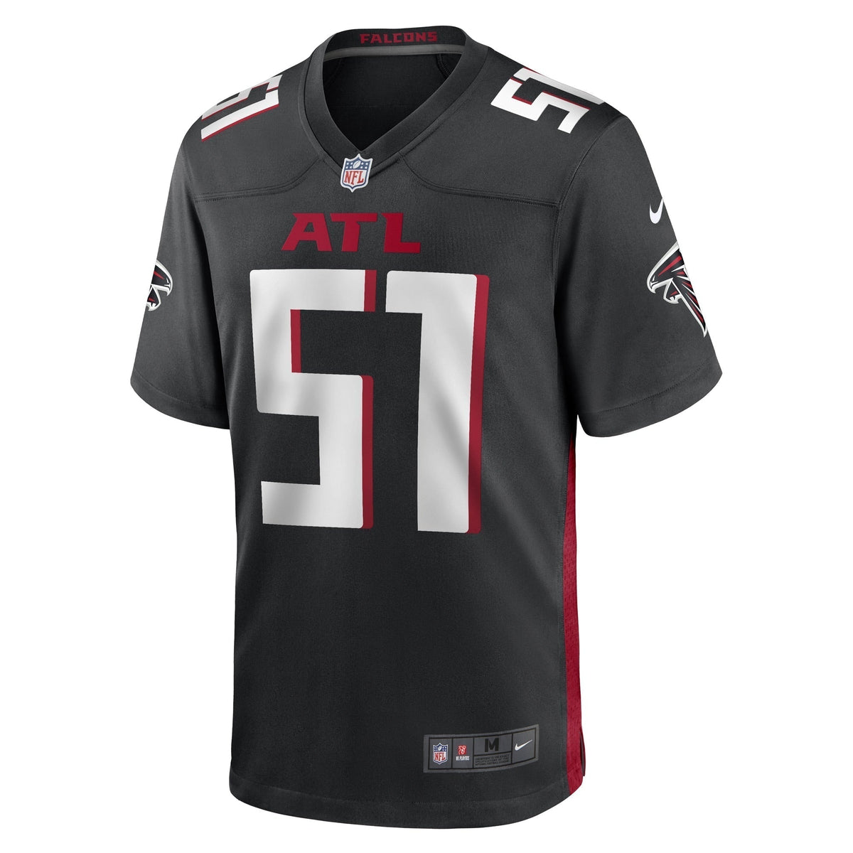 DeAngelo Malone Atlanta Falcons Nike Game   Jersey - Black