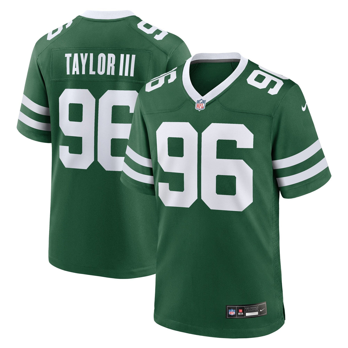 Leonard Taylor III New York Jets Nike Team Game Jersey - Legacy Green