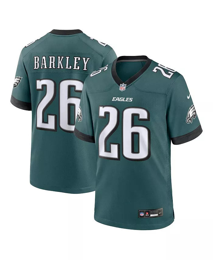 Men's Saquon Barkley Midnight Green Philadelphia Eagles Jersey