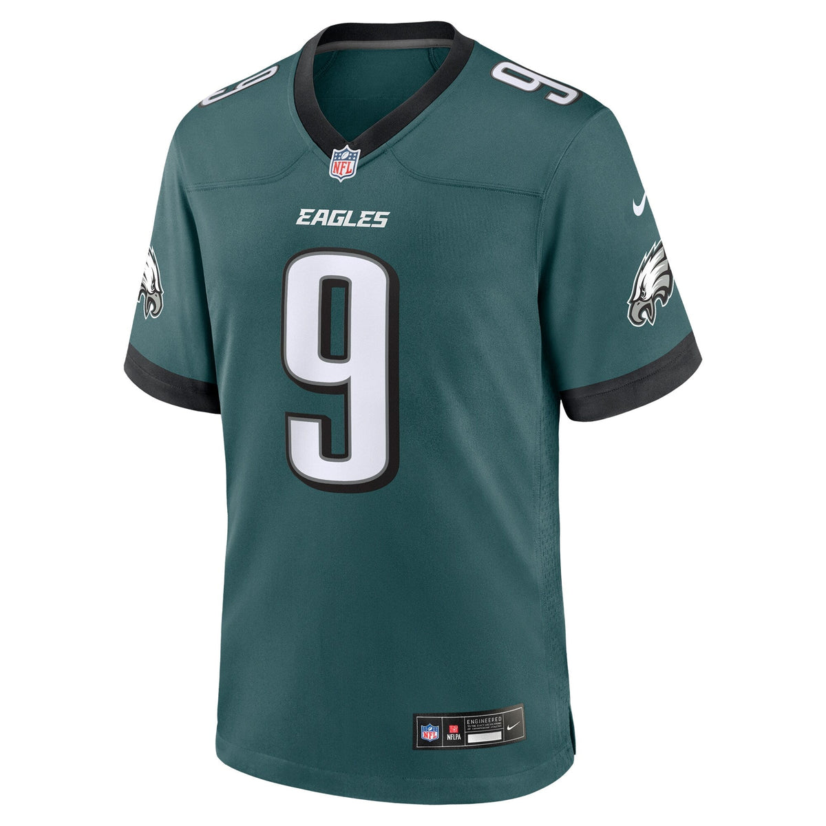 Nick Foles Philadelphia Eagles Nike Team Retired   Game Jersey - Midnight Green