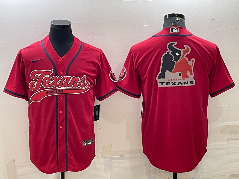 Men's Houston Texans Red Game Jersey1