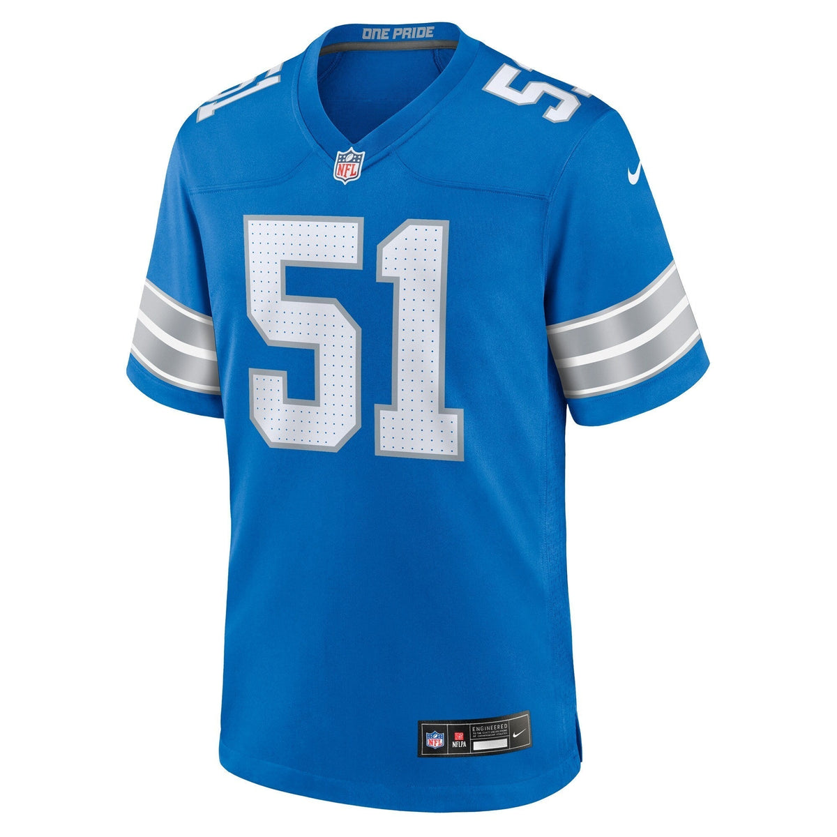Steele Chambers Detroit Lions Nike Game Jersey -  Blue