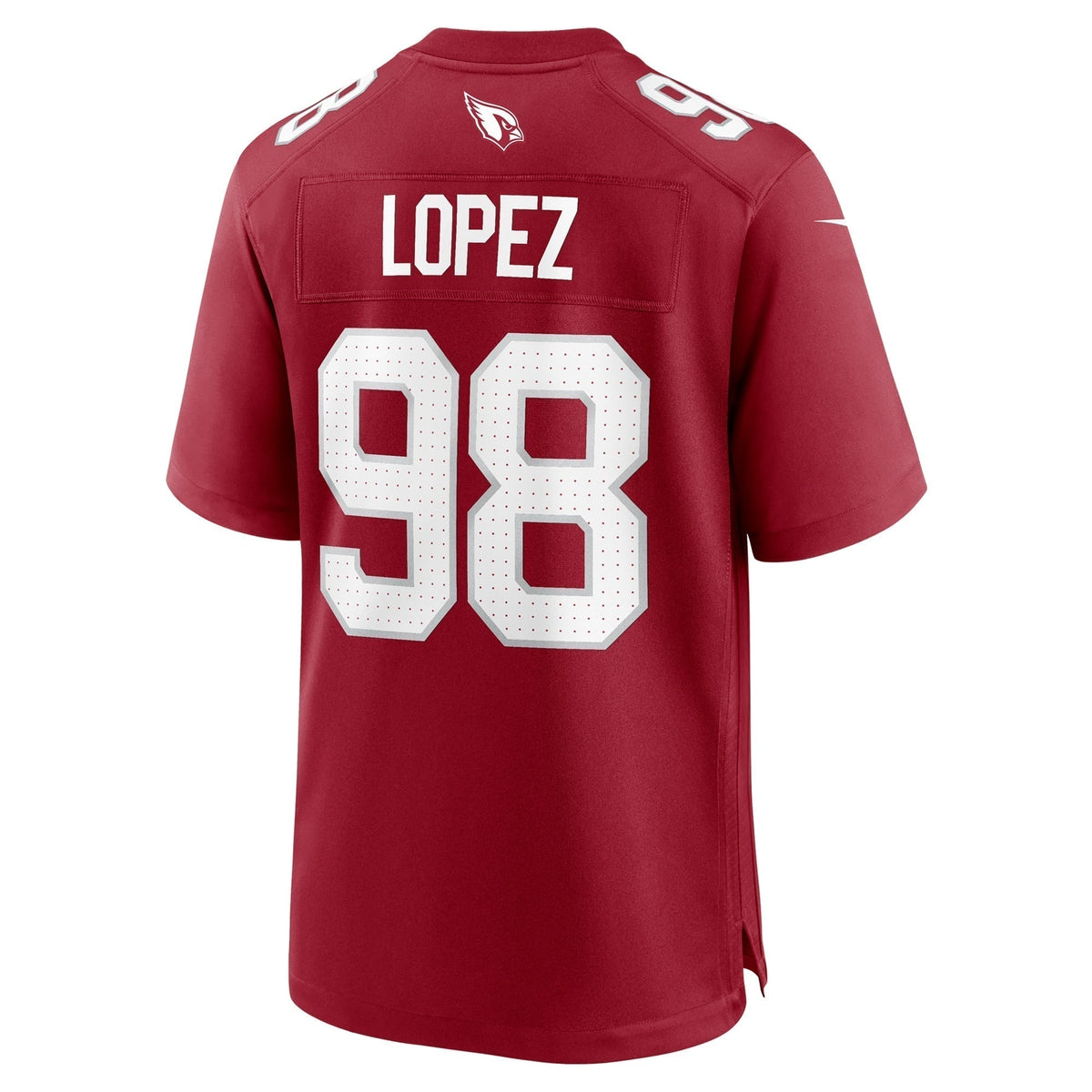 Roy Lopez Arizona Cardinals Nike Team Game Jersey -  Cardinal