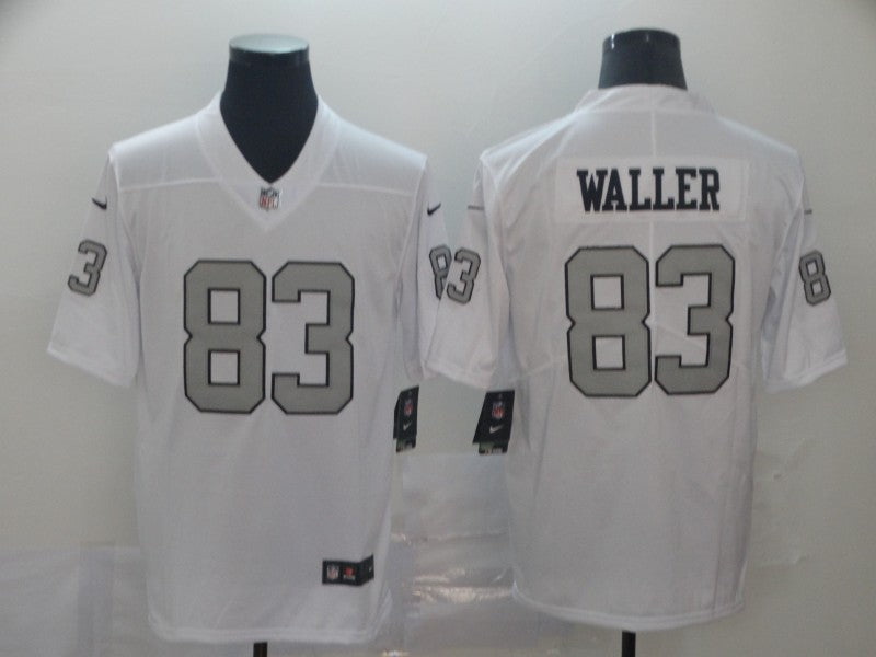 Men's Las Vegas Raiders Darren Waller #83 White Game Player Jersey1