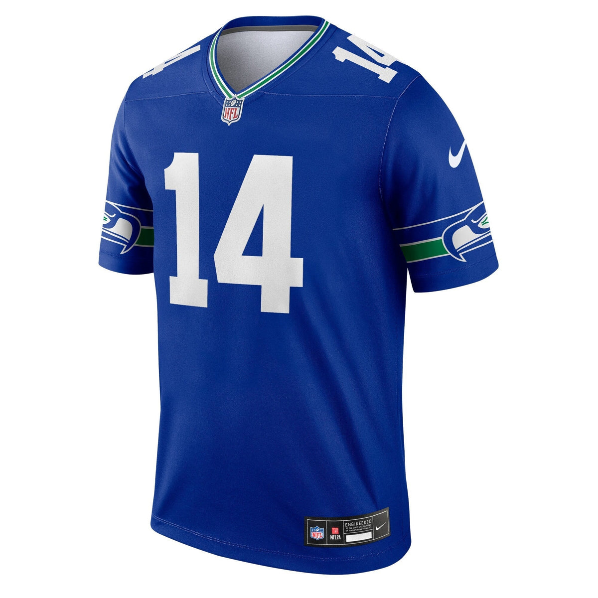 DK Metcalf Seattle Seahawks Nike Throwback Legend   Jersey - Royal