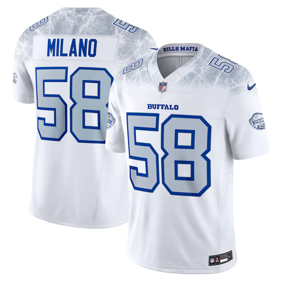 Matt Milano Buffalo Bills 2025 Rivalries Collection Jersey - White