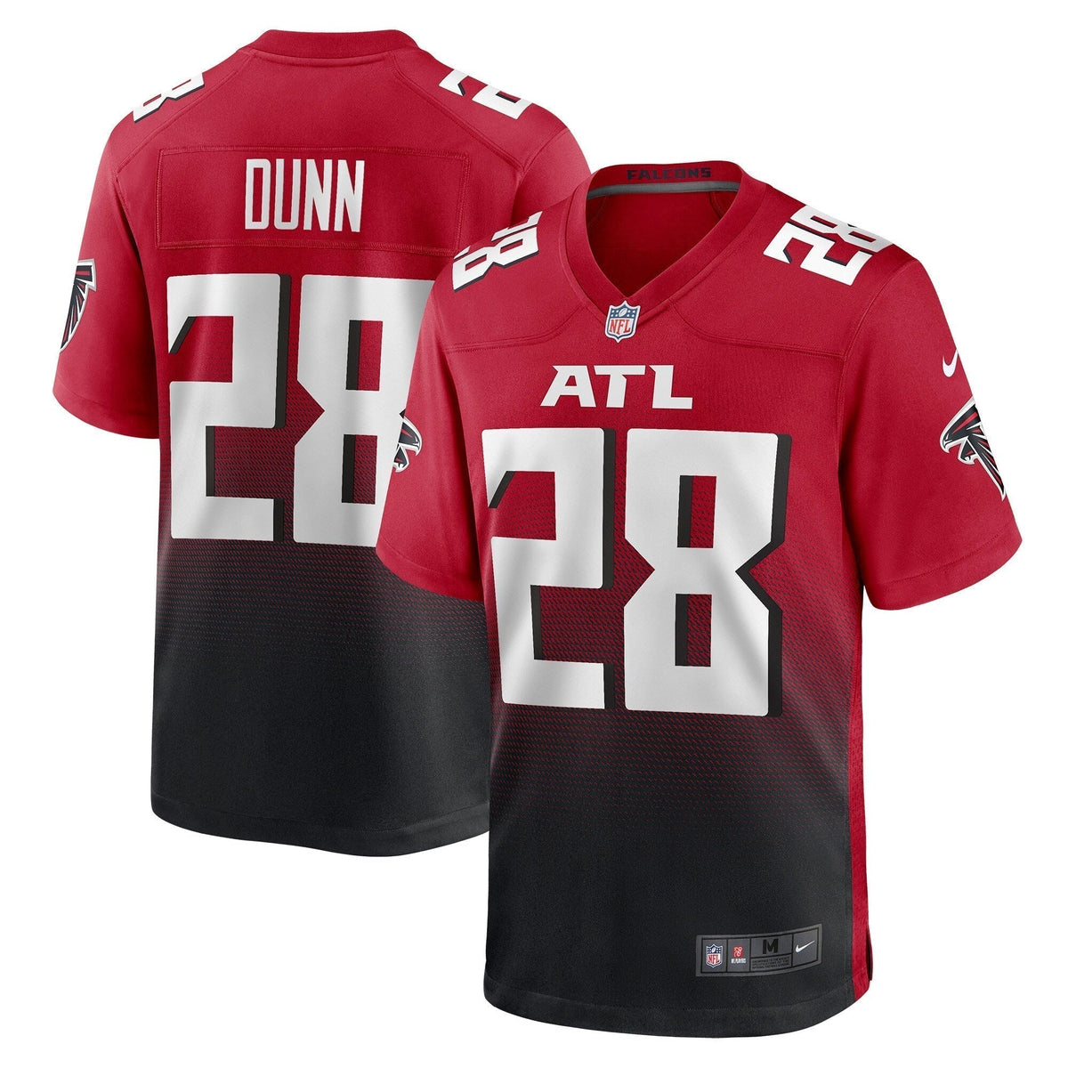 Warrick Dunn Atlanta Falcons Nike Retired   Alternate Game Jersey - Red