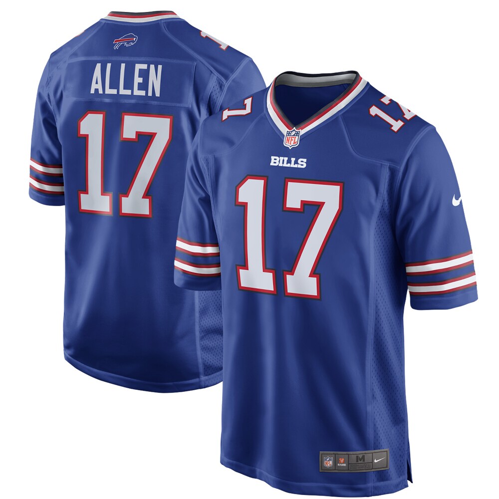 Josh Allen Buffalo Bills Nike Game   Jersey - Royal