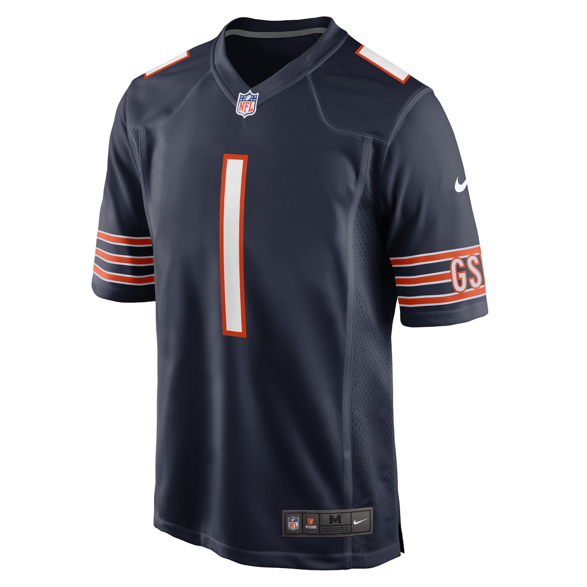 Justin Fields Chicago Bears Nike   Game Jersey - Navy