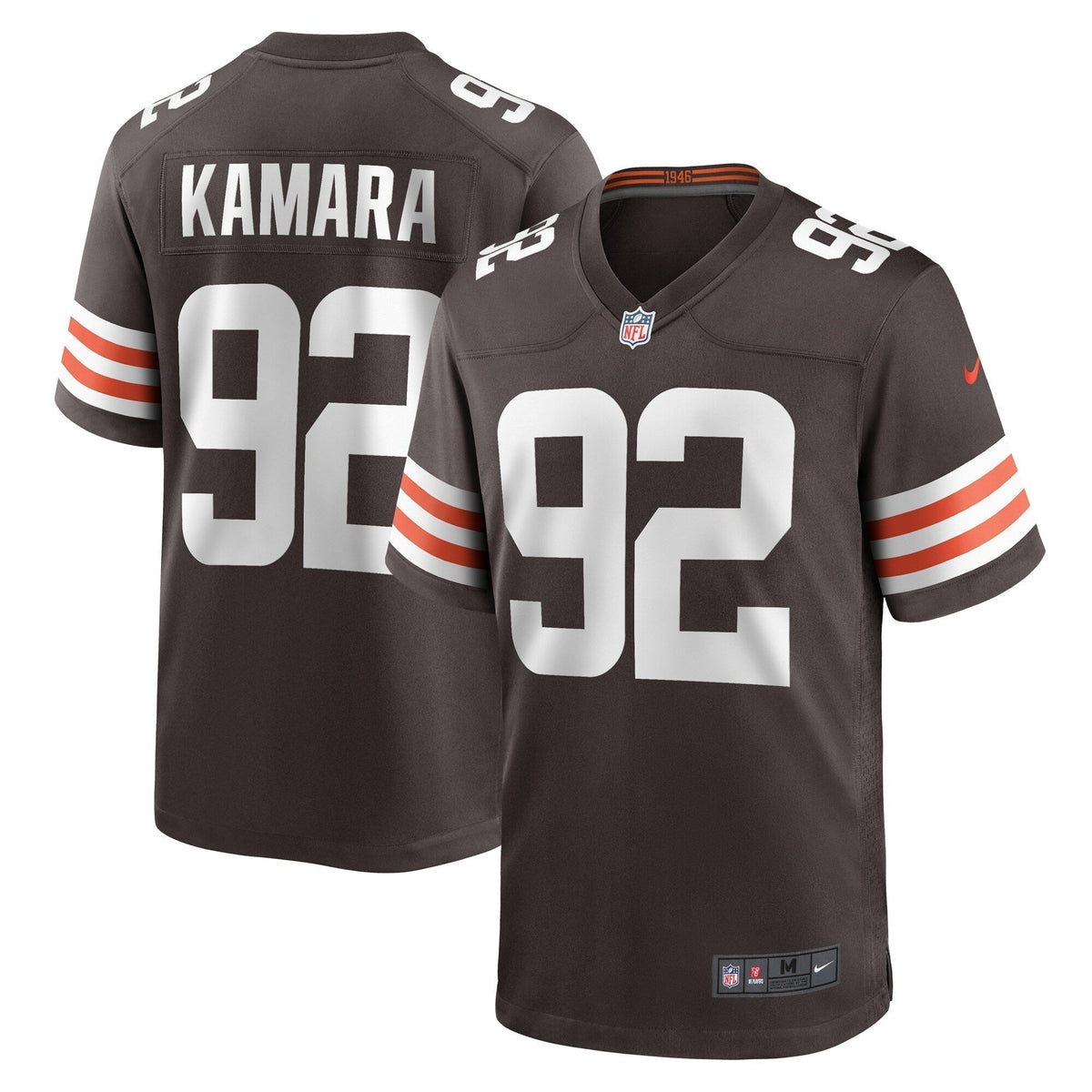 Sam Kamara Cleveland Browns Nike Team Game Jersey -  Brown