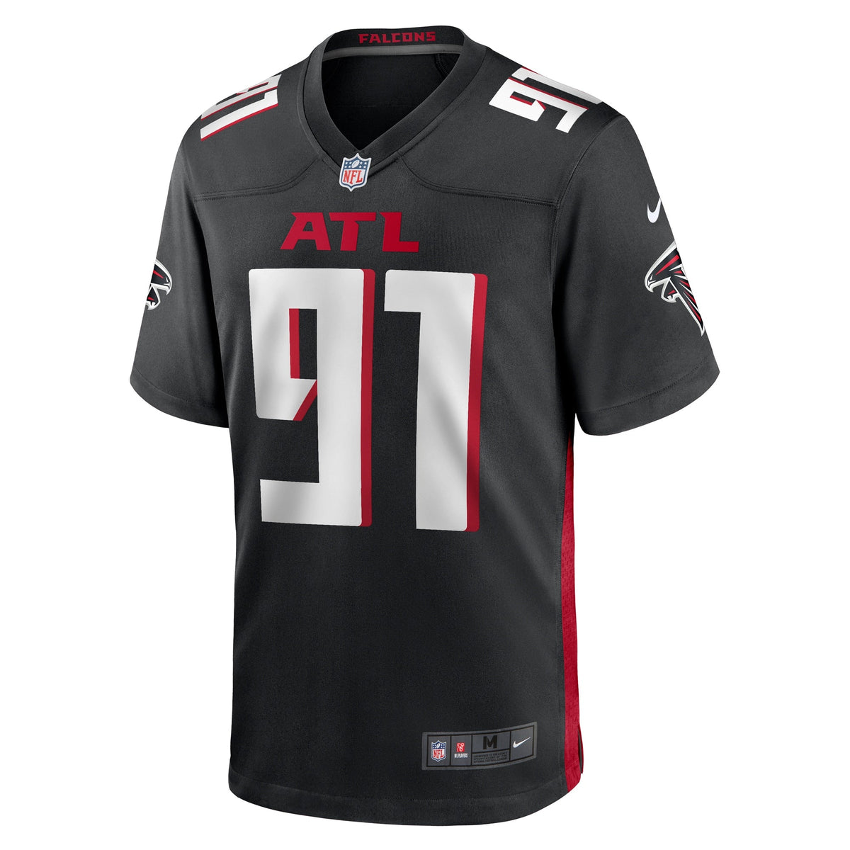 Demone Harris Atlanta Falcons Nike  Game Jersey -  Black