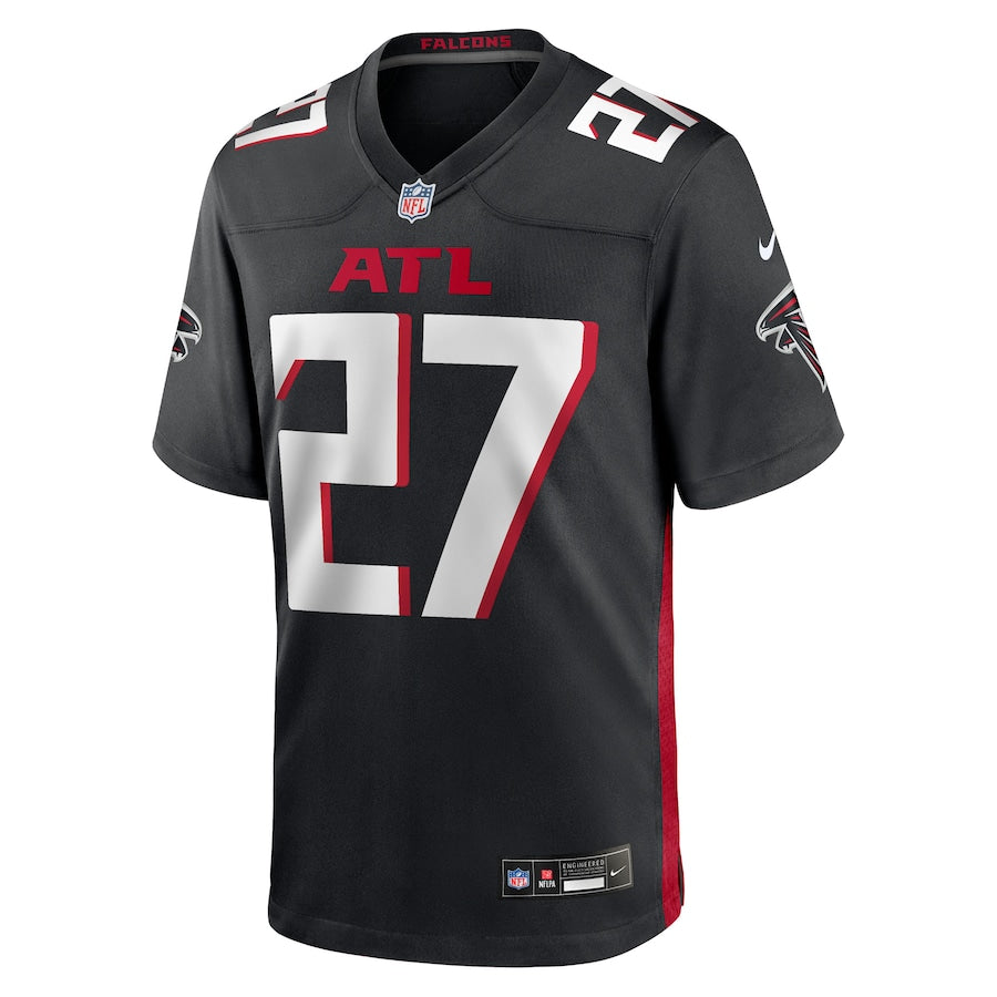 Men's Atlanta Falcons James Pearce Jr. Nike Black 2025 NFL Draft First Round Pick Game Player Jersey