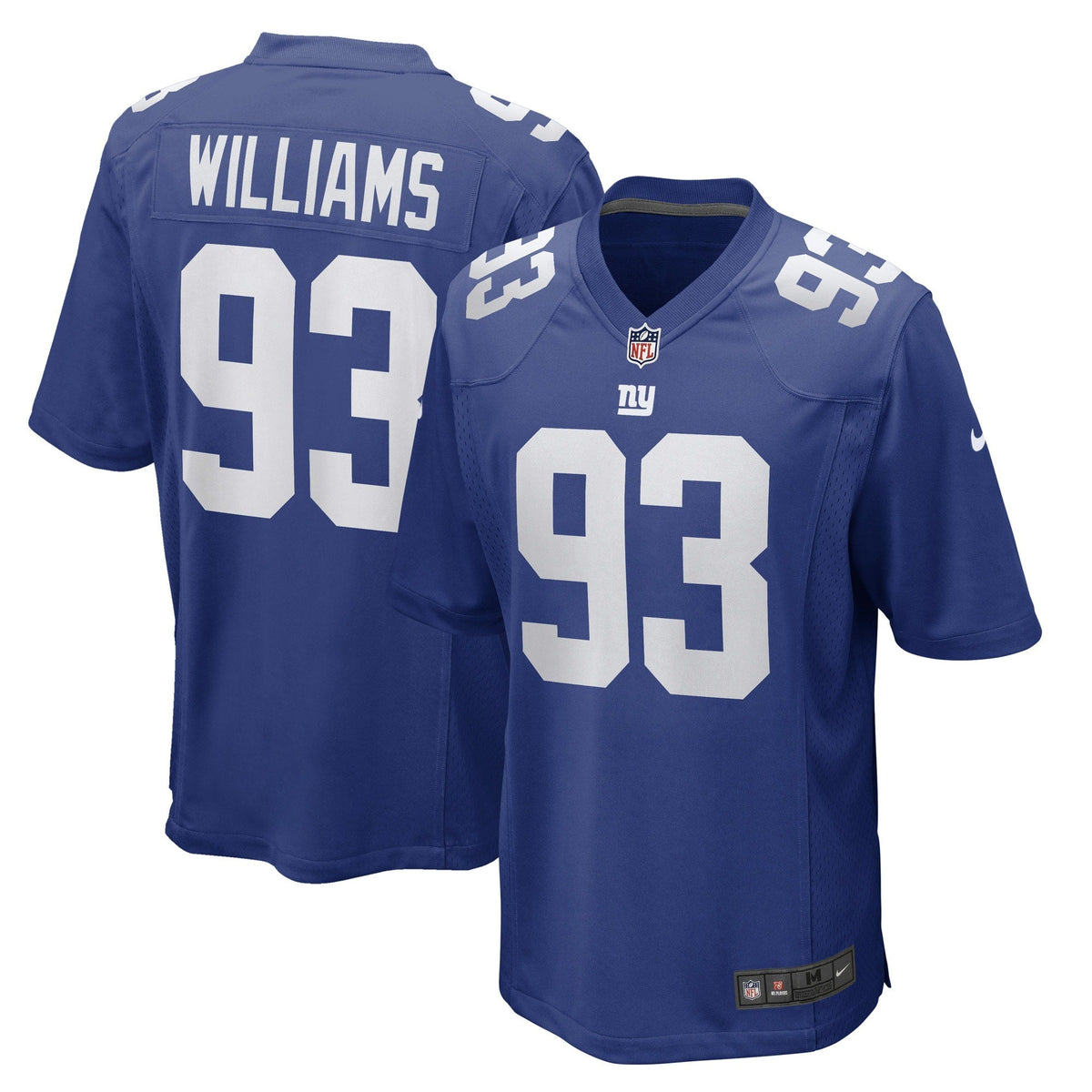 Nick Williams New York Giants Nike Game   Jersey - Royal
