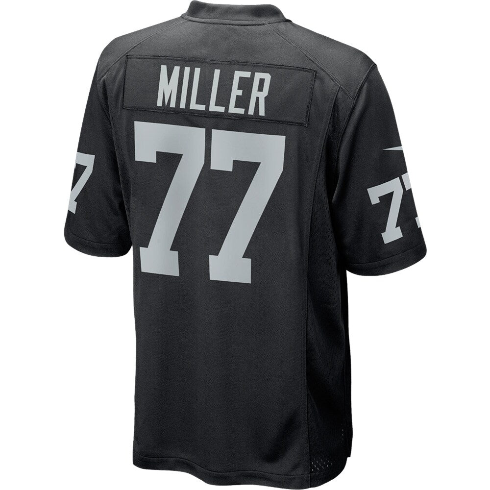 Kolton Miller Las Vegas Raiders Nike Game   Jersey - Black
