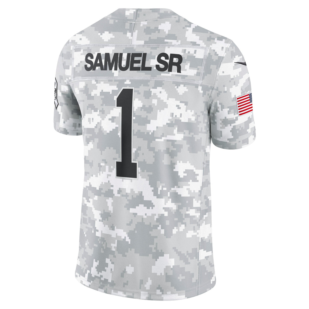 Deebo Samuel Sr San Francisco 49ers Nike 2024 Salute to Service Limited Jersey - Arctic Camo