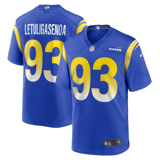 Tuli Letuligasenoa Los Angeles Rams Nike Game Jersey -  Royal