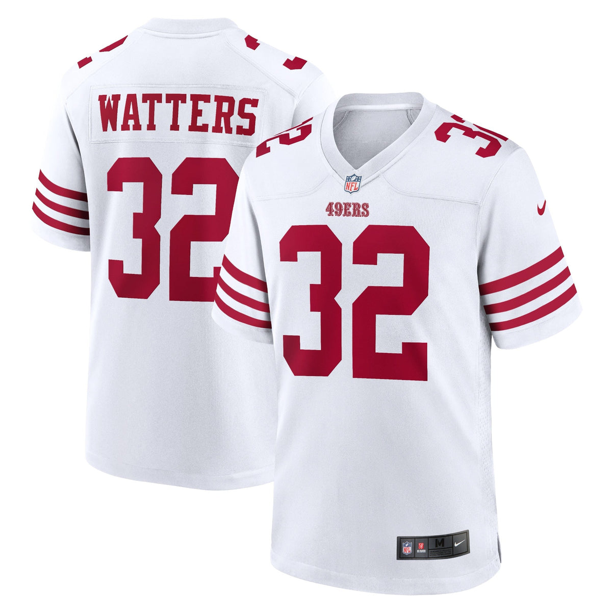 Ricky Watters San Francisco 49ers Nike Retired   Game Jersey - White