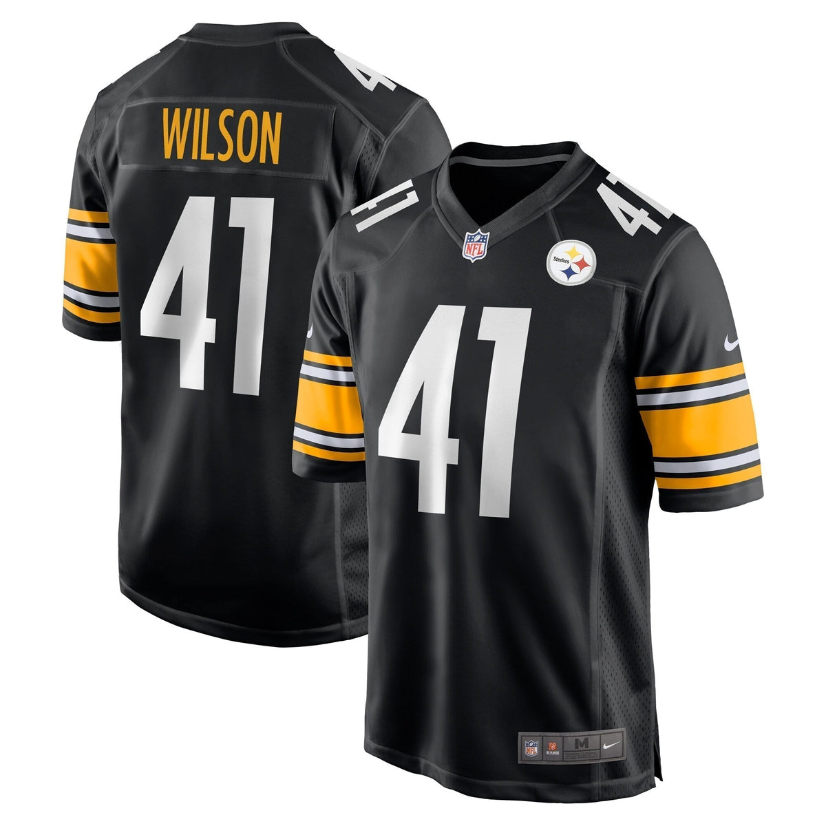 Payton Wilson Pittsburgh Steelers Nike 2024 NFL Draft Game Jersey - Black
