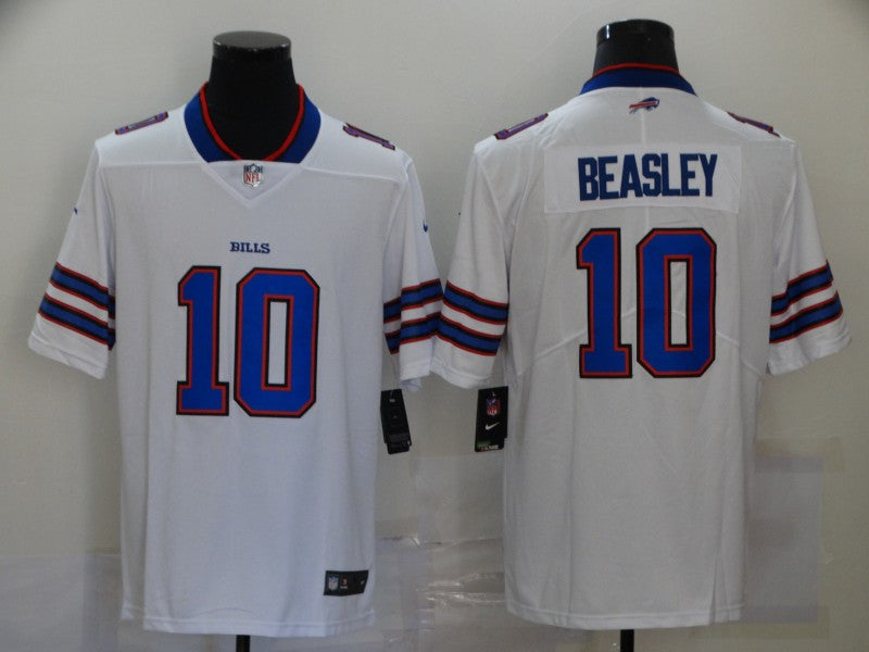 Men's Buffalo Bills Cole Beasley #10 White Game Player Jersey1