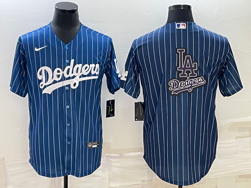 Men's Los Angeles Dodgers Royal Authentic Baseball Jersey1