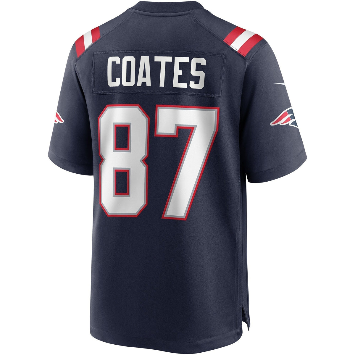 Ben Coates New England Patriots Nike Game Retired   Jersey - Navy