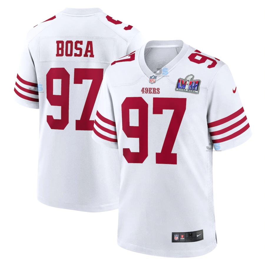 Nick Bosa San Francisco 49ers Super Bowl 2024 Jersey