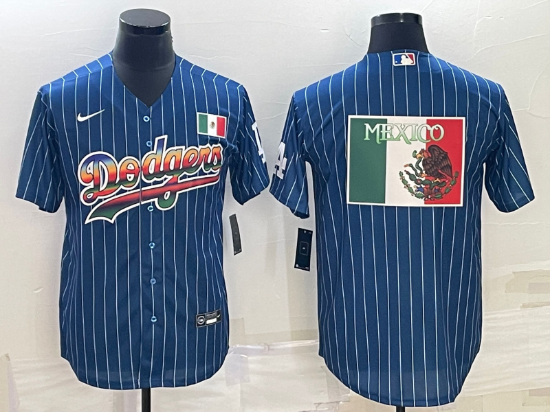Men's Los Angeles Dodgers Royal Alternate Baseball Jersey1