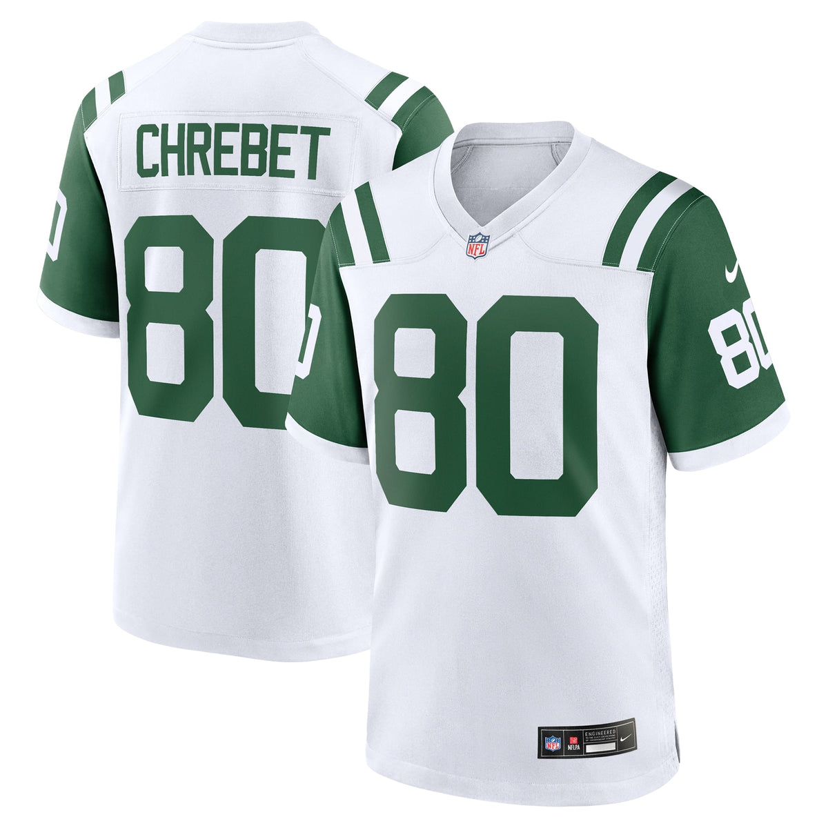 Wayne Chrebet New York Jets Nike Classic Alternate Retired   Game Jersey - White