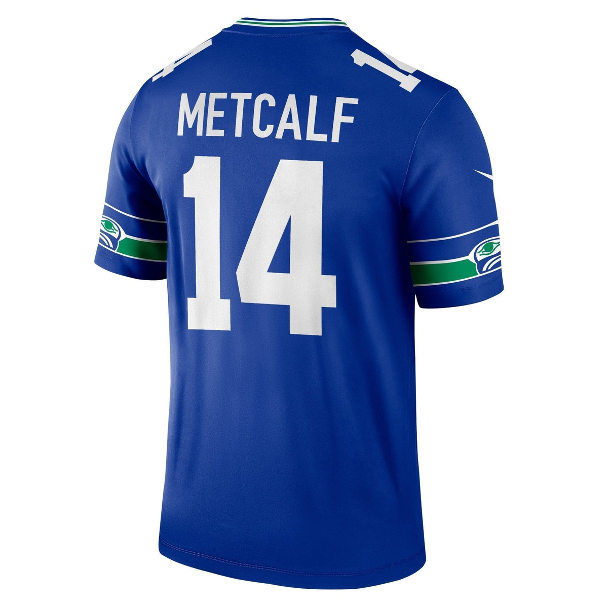 DK Metcalf Seattle Seahawks Nike Throwback Legend   Jersey - Royal