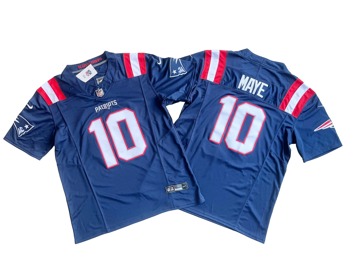 New England Patriots 10# Mac Jones Nike Vapor F.U.S.E. Limited Jersey