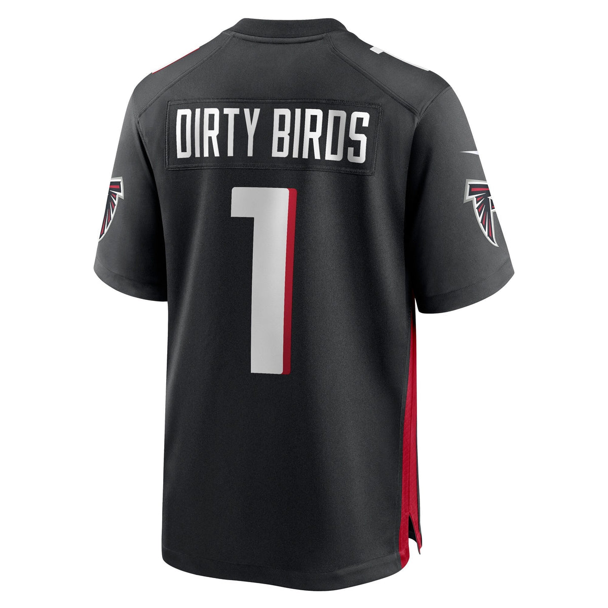 Dirty Birds Atlanta Falcons Nike Game Jersey - Black