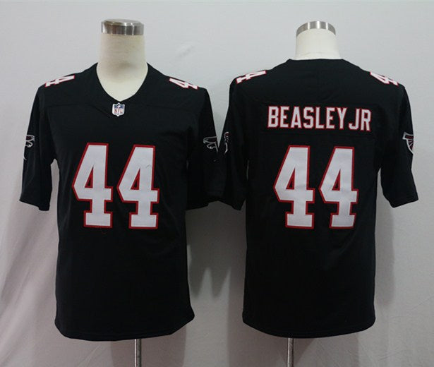 Men's Atlanta Falcons Vic Beasley Jr #44 Black Game Jersey1
