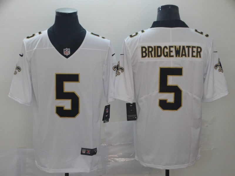 Men's New Orleans Saints Teddy Bridgewater #5 White Game Jersey1