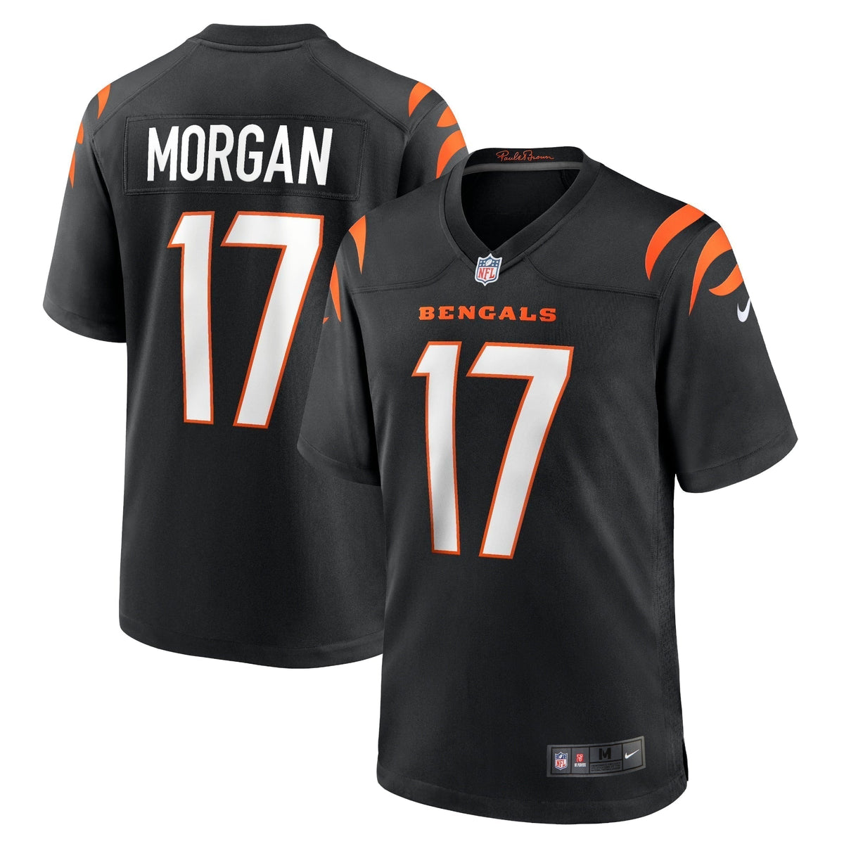 Stanley Morgan Cincinnati Bengals Nike   Game Jersey - Black