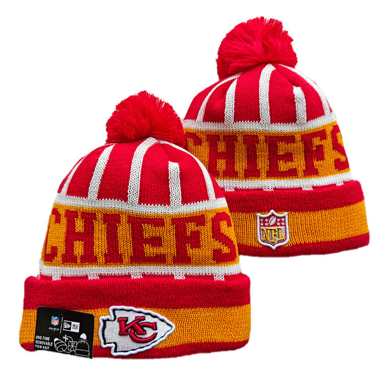 Kansas City chiefs Pom Knit Hat