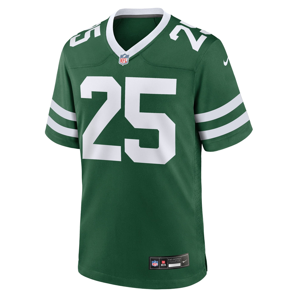 Israel Abanikanda New York Jets Nike Team Game Jersey - Legacy Green