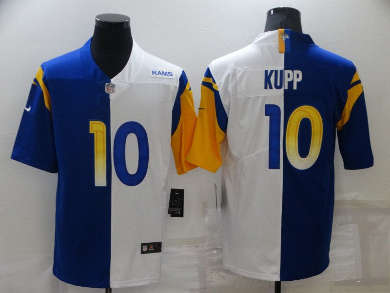 Men's Los Angeles Rams Cooper Kupp #10 Blue/White Game Jersey1
