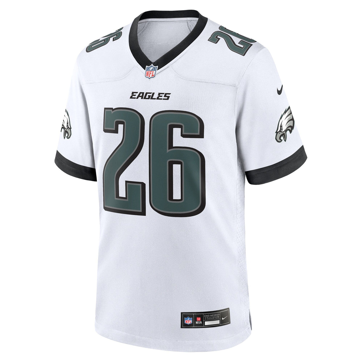 Saquon Barkley Philadelphia Eagles Nike White Game Jersey -  White