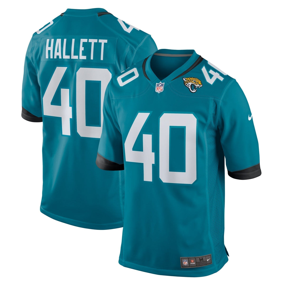 Erick Hallett Jacksonville Jaguars Nike  Game Jersey -  Teal