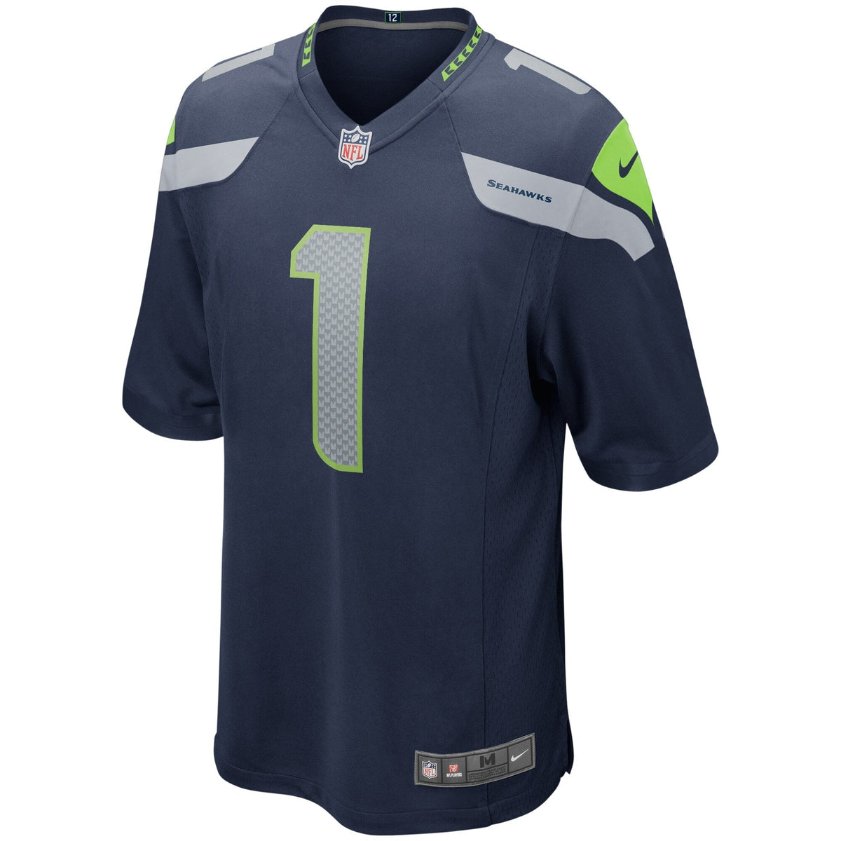 Warren Moon Seattle Seahawks Nike Game Retired   Jersey - College Navy