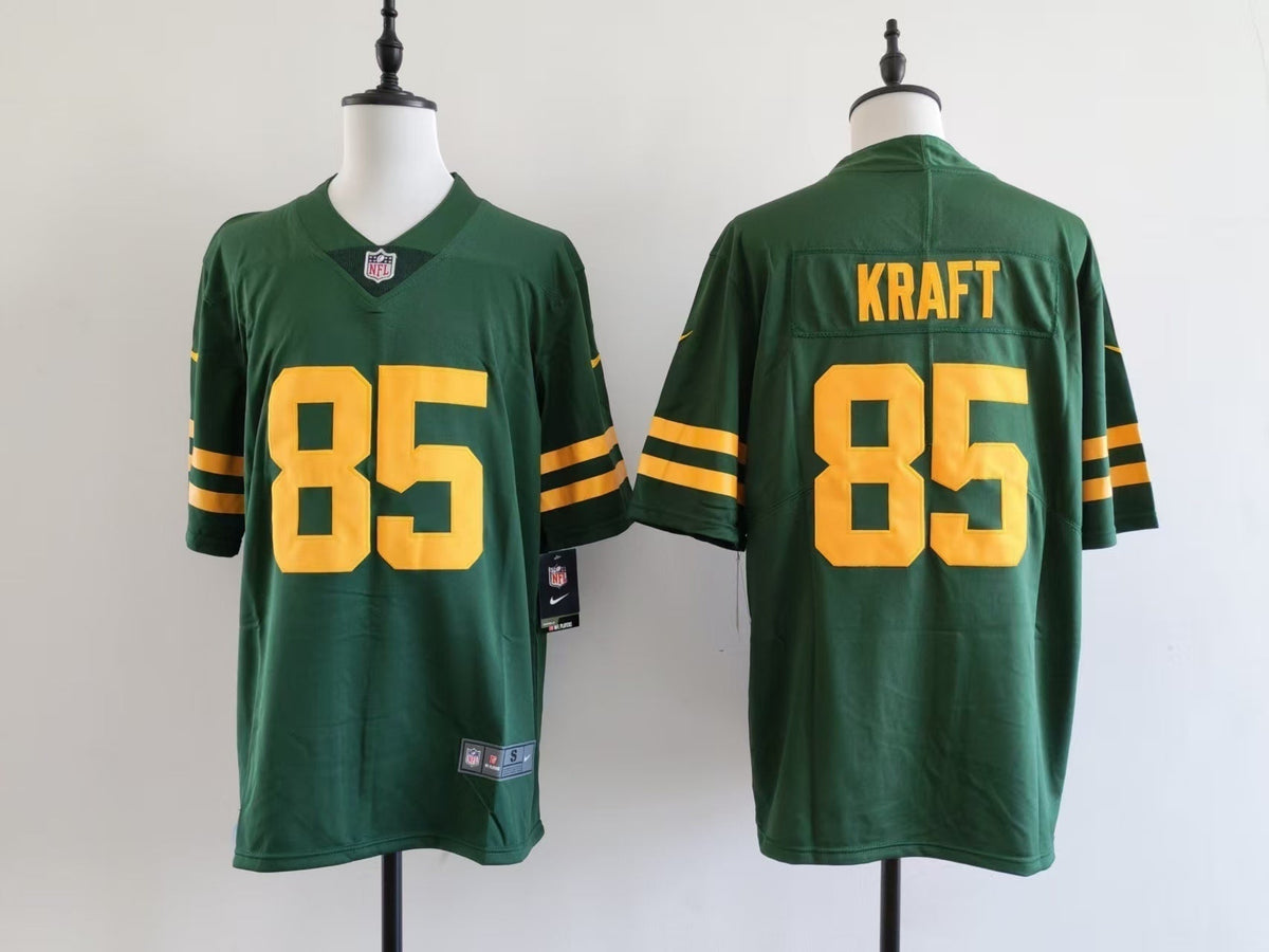 Men's Green Bay Packers Tucker Kraft Nike Jersey
