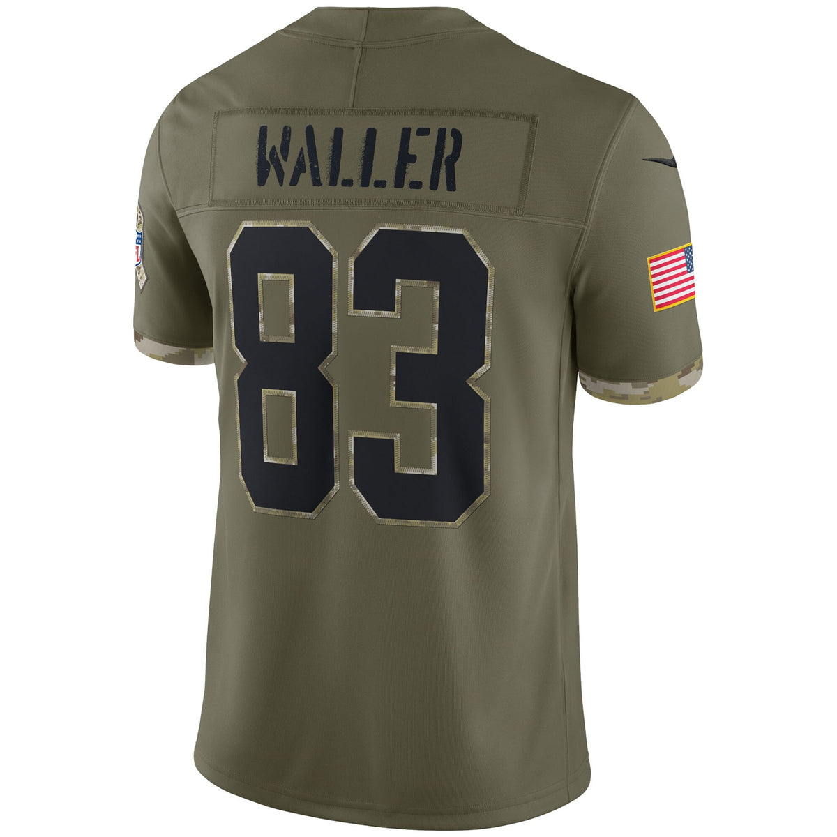 Darren Waller Las Vegas Raiders Nike Salute To Service Limited Jersey - Olive