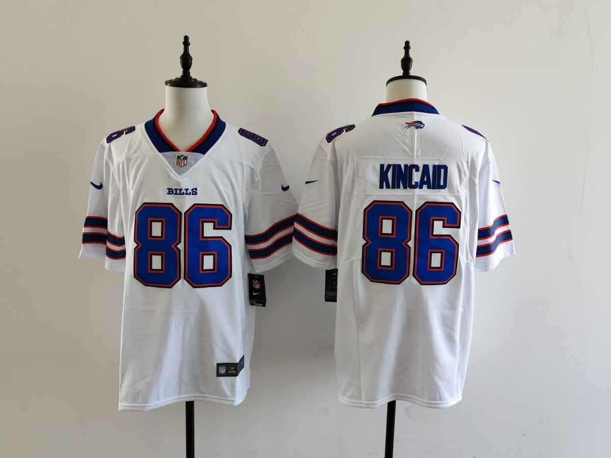 Men's Buffalo Bills Dalton Kincaid Jersey-White