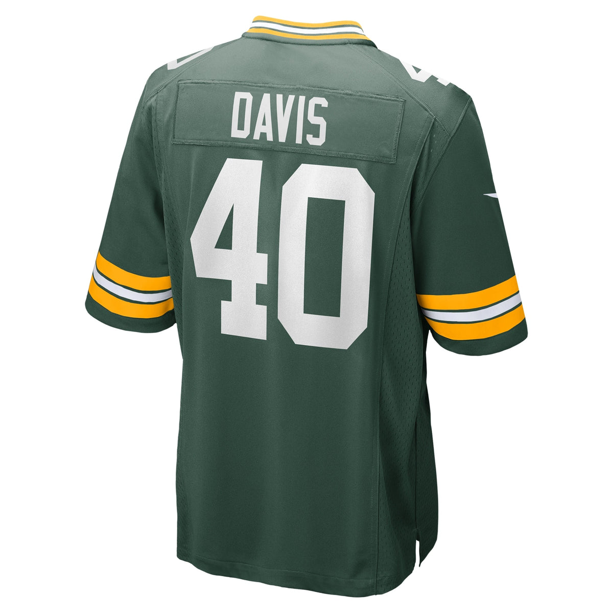 LJ Davis Green Bay Packers Nike  Game Jersey -  Green