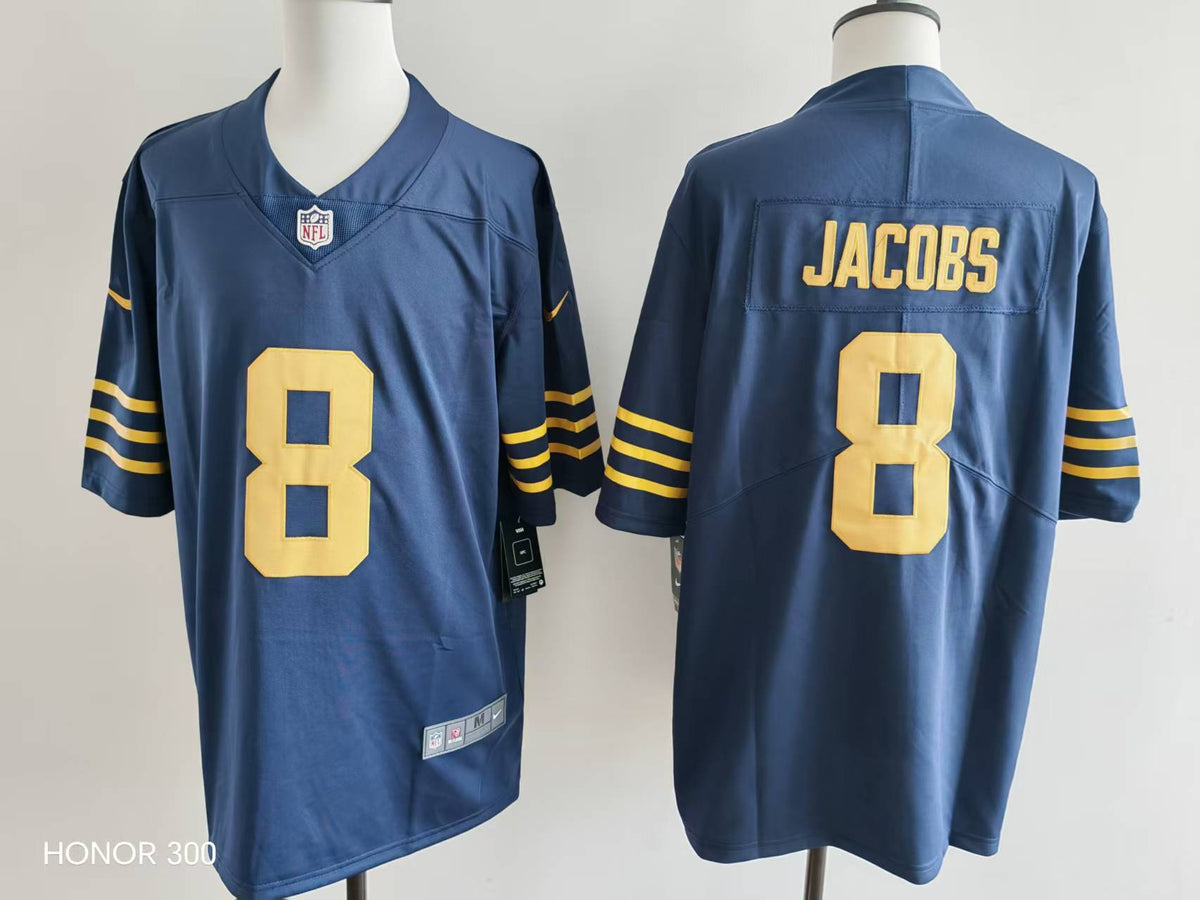 Men's Green Bay Packers Josh Jacobs Nike Jersey #8