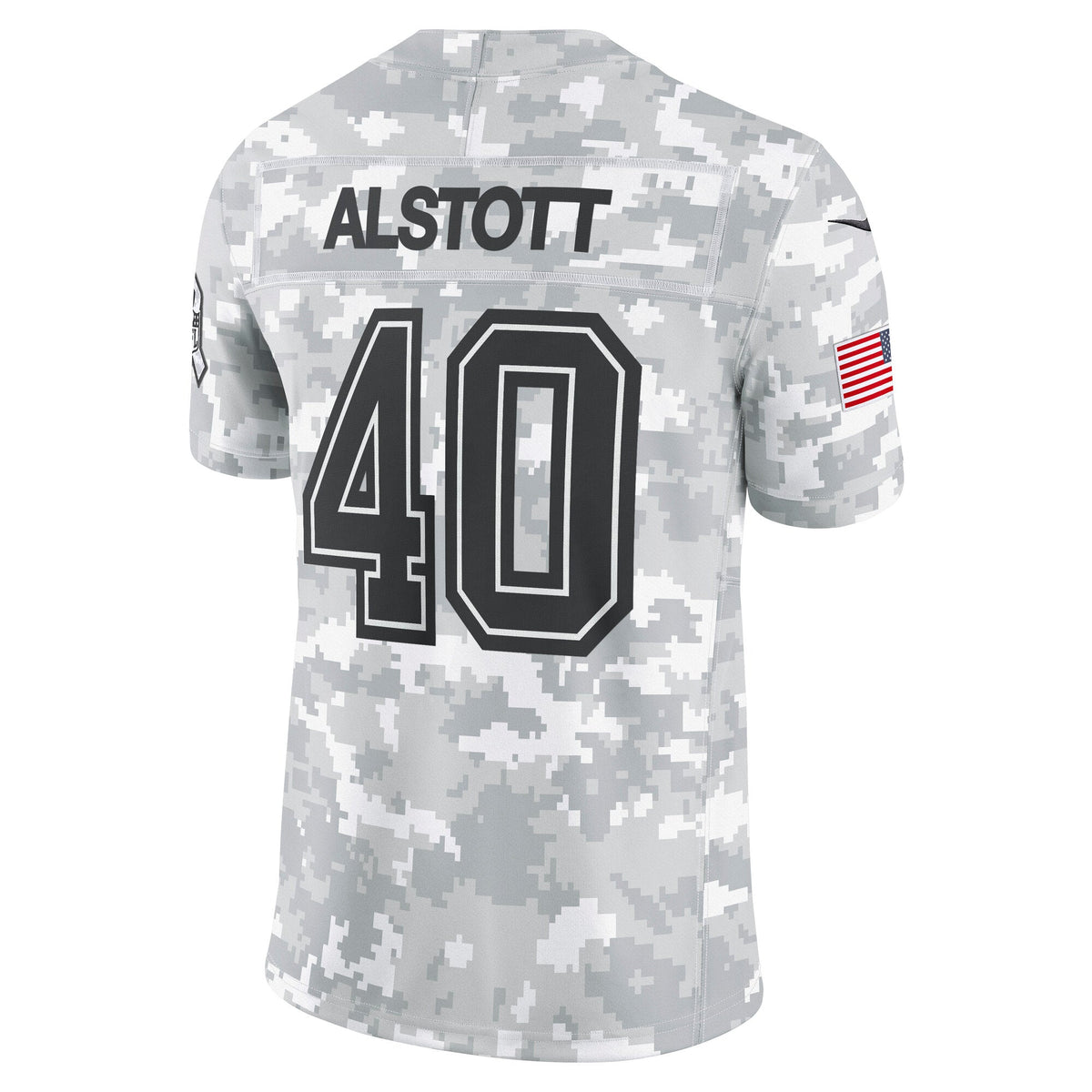 Mike Alstott Tampa Bay Buccaneers Nike 2024 Salute to Service Retired   Limited Jersey - Arctic Camo