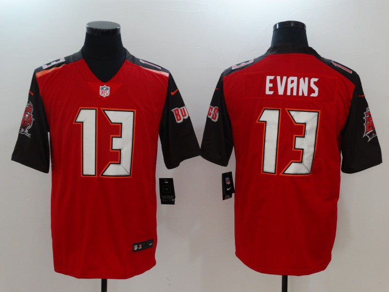 Men's Tampa Bay Buccaneers Mike Evans #13 Red Game Player Jersey1